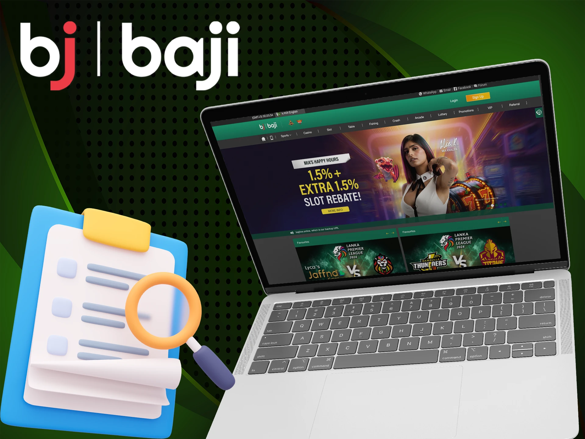 Baji Bet Casino offers a wide range of games for all casino enthusiasts.