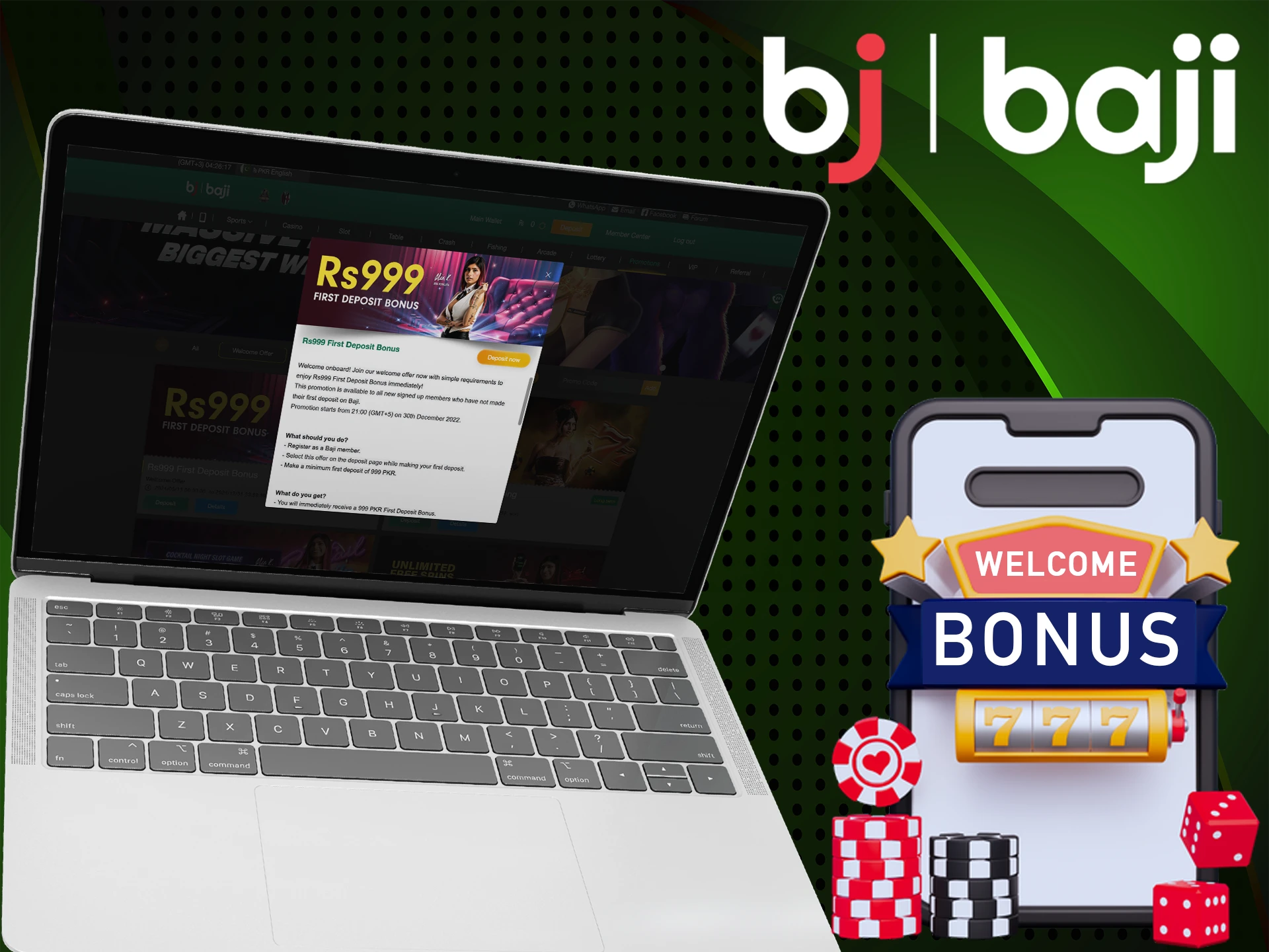 A welcome bonus awaits you at Baji official website. Join to our platform and take your Baij welcome Bonusnow!