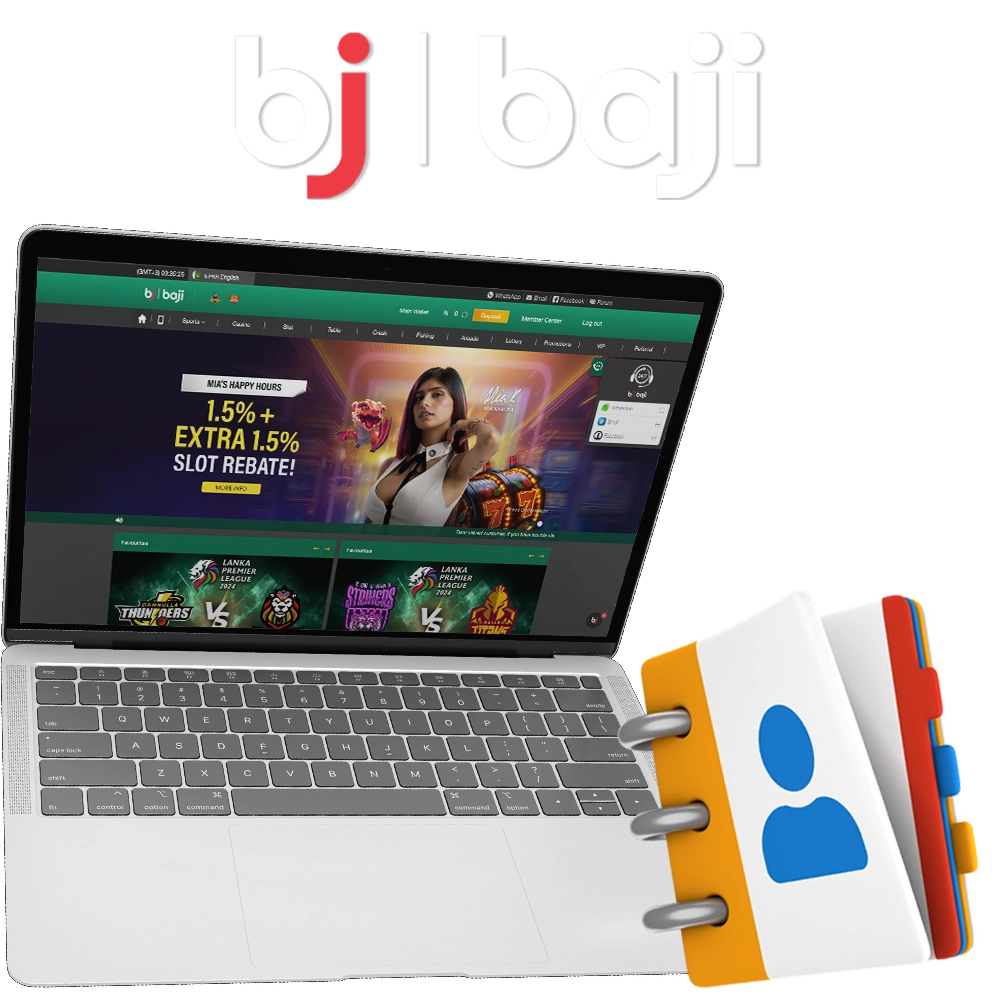 Find out the contact details of Baji Bet.