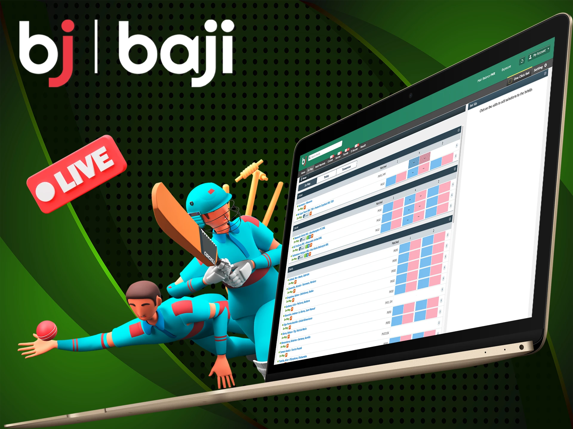 Familiarize yourself with the principles of cricket betting at Baji Bet. Start betting on cricket with us now!