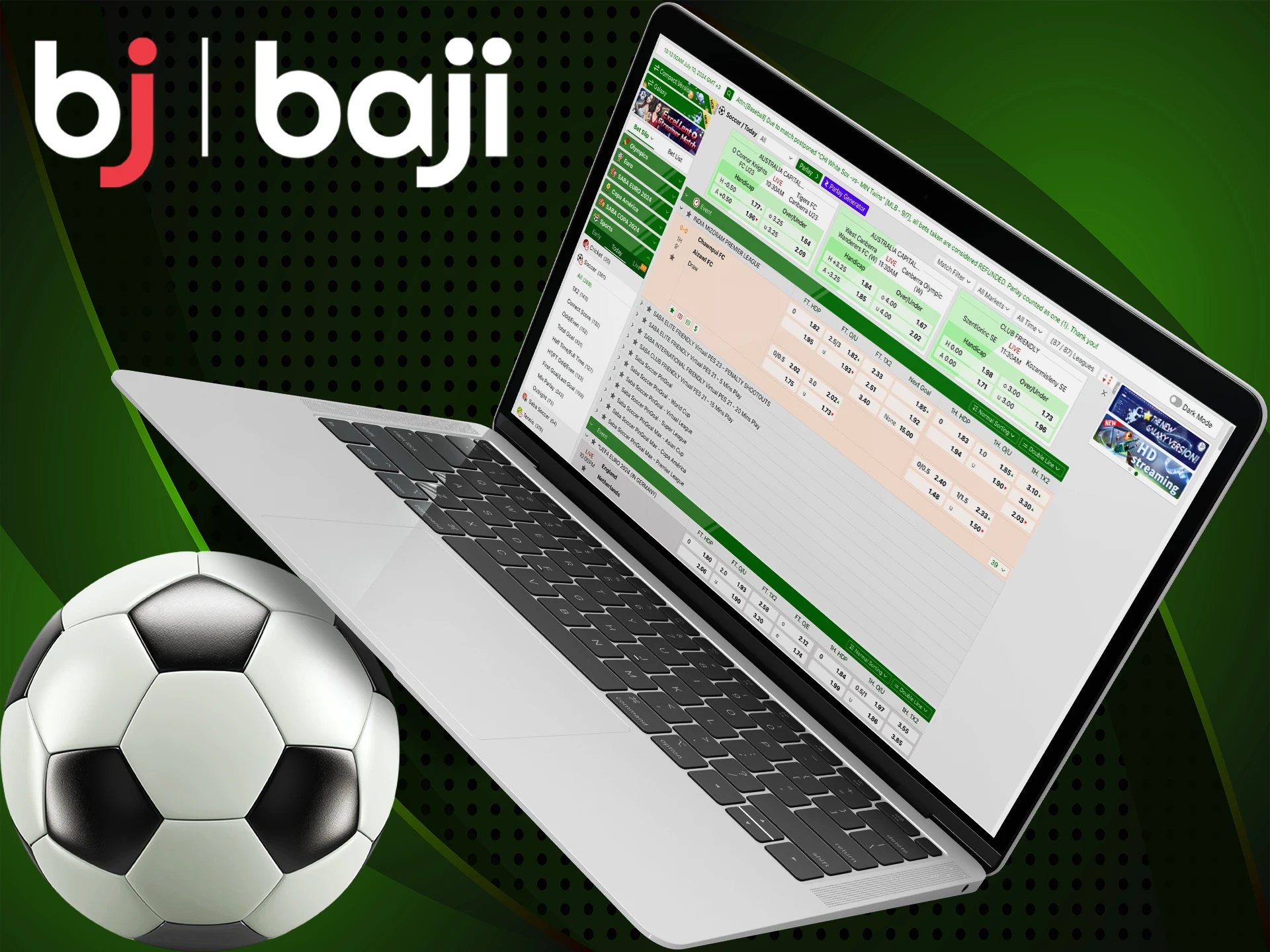 Become a champion in football betting with Baji. Join now