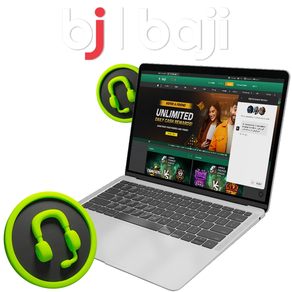 Find out how to get help at Baji Bet.