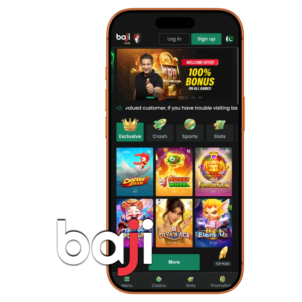 Download the Baji app for nonstop entertainment.