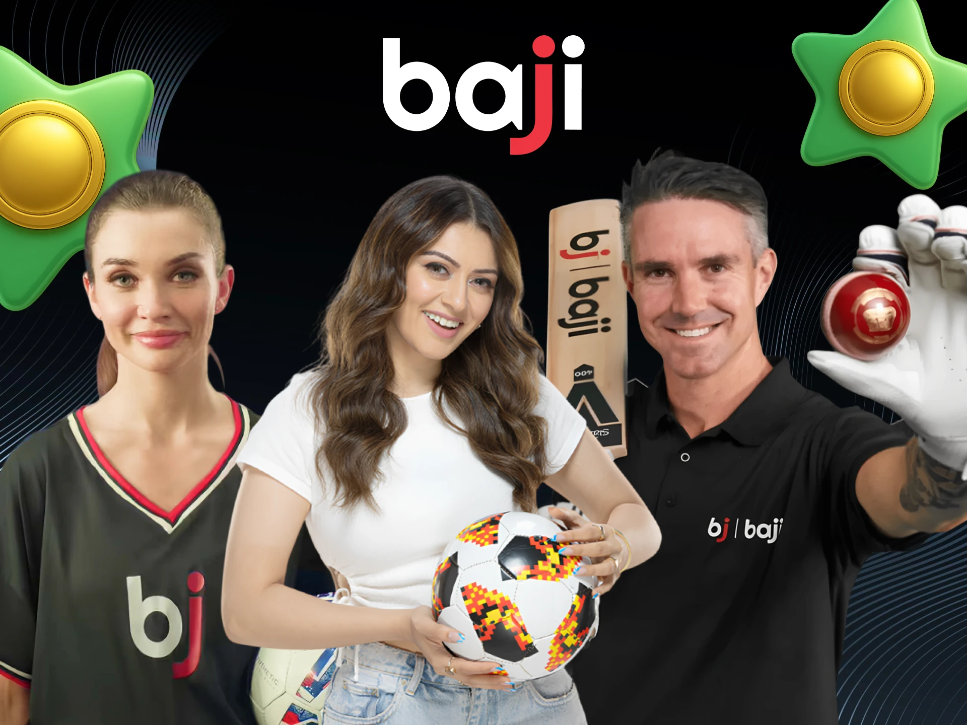 Discover stars representing the exciting world of Baji.