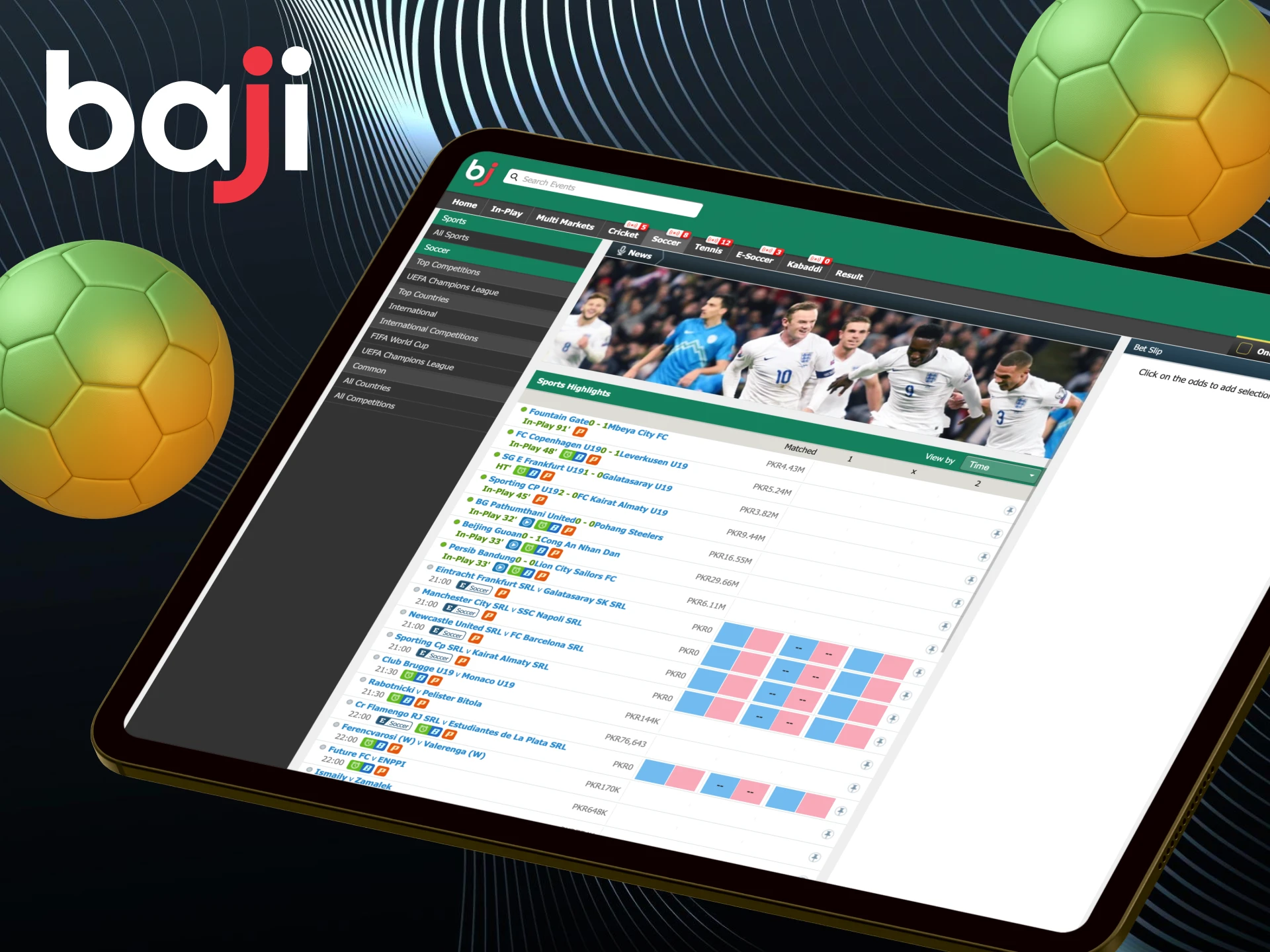 Boost your football betting thrills with Baji.